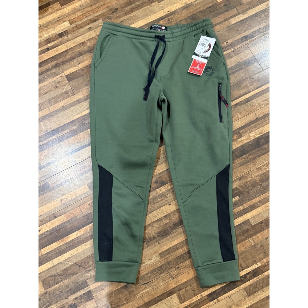 Canada Weathergear Joggers Mens Large Olive Green NEW Fleece Sweatpants CW93350